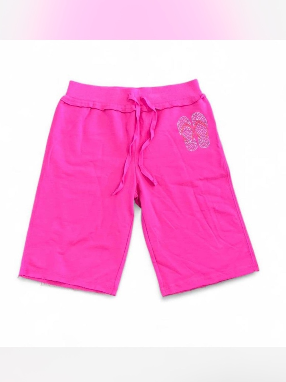 Arizona Jean Company Pink Lounge Bermuda Shorts with Drawstring